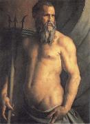 Agnolo Bronzino Portrait des Andrea Doria als Neptun oil painting picture wholesale